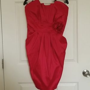 Strapless party dress